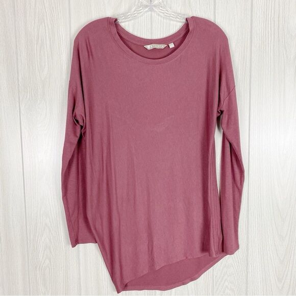 Athleta | Threadlight Asymmetrical Long Sleeve Tee Size XS - Picture 1 of 9